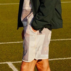 NWOT Kith x Wilson Poster Print Shorts